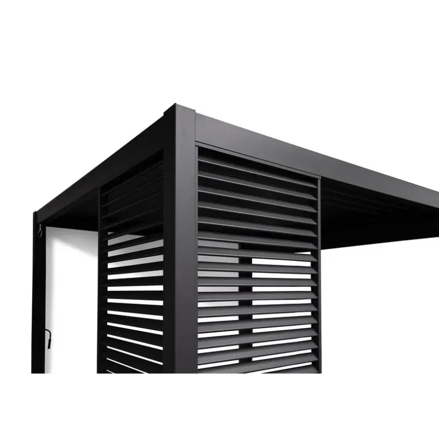 Terrasoverkappingen-Orion louvre shutter paneel (voor 4M kant) antraciet 1 stuk