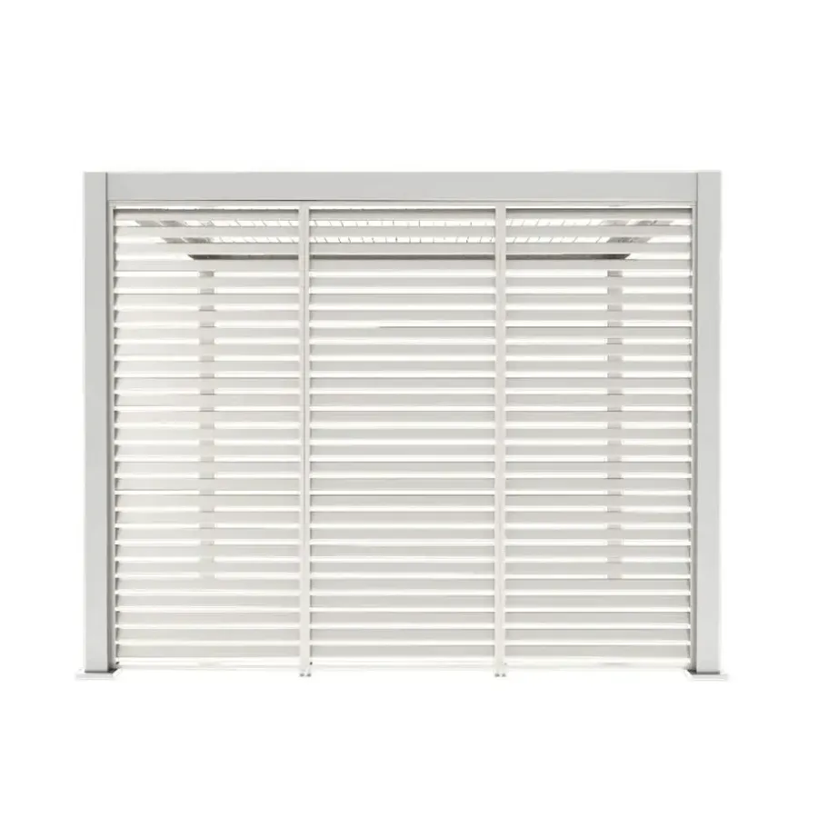 Terrasoverkappingen-Orion louvre shutter paneel (voor 3M kant) wit 1 stuk