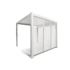Terrasoverkappingen-Orion louvre shutter paneel (voor 3M kant) wit 1 stuk