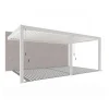 Orion Premium elektrische overkapping muurbevestiging met LED 400 x 600 wit
