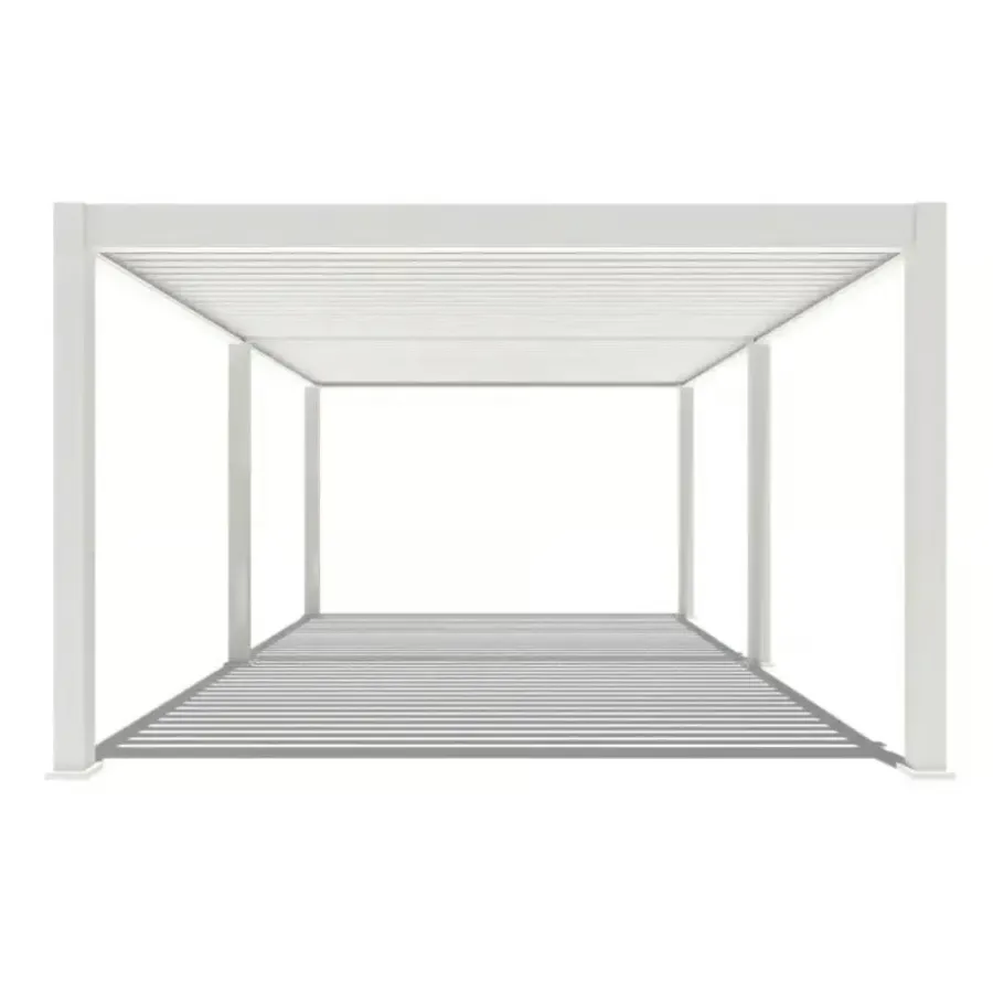 Terrasoverkappingen-Orion Premium overkapping E-LED - 400 x 600 cm - wit