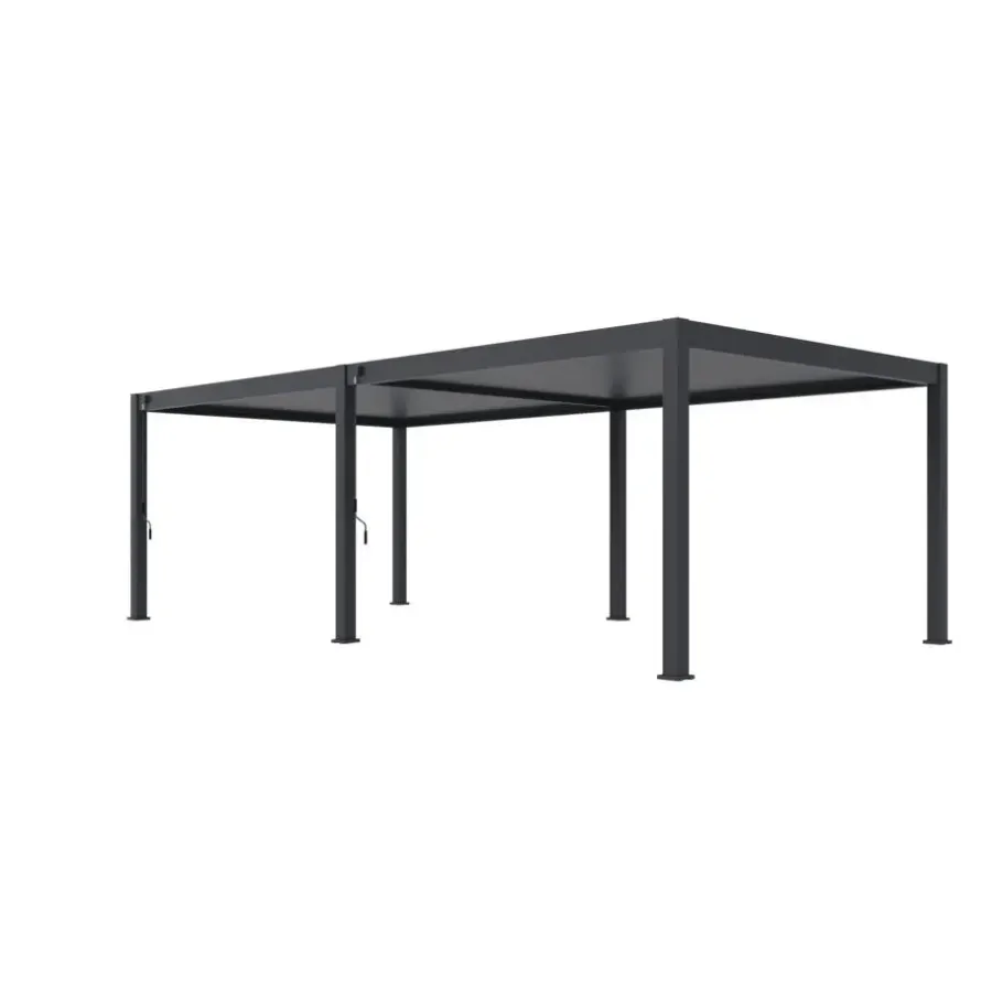 Terrasoverkappingen-Orion Premium overkapping - 400 x 800 cm - Antraciet