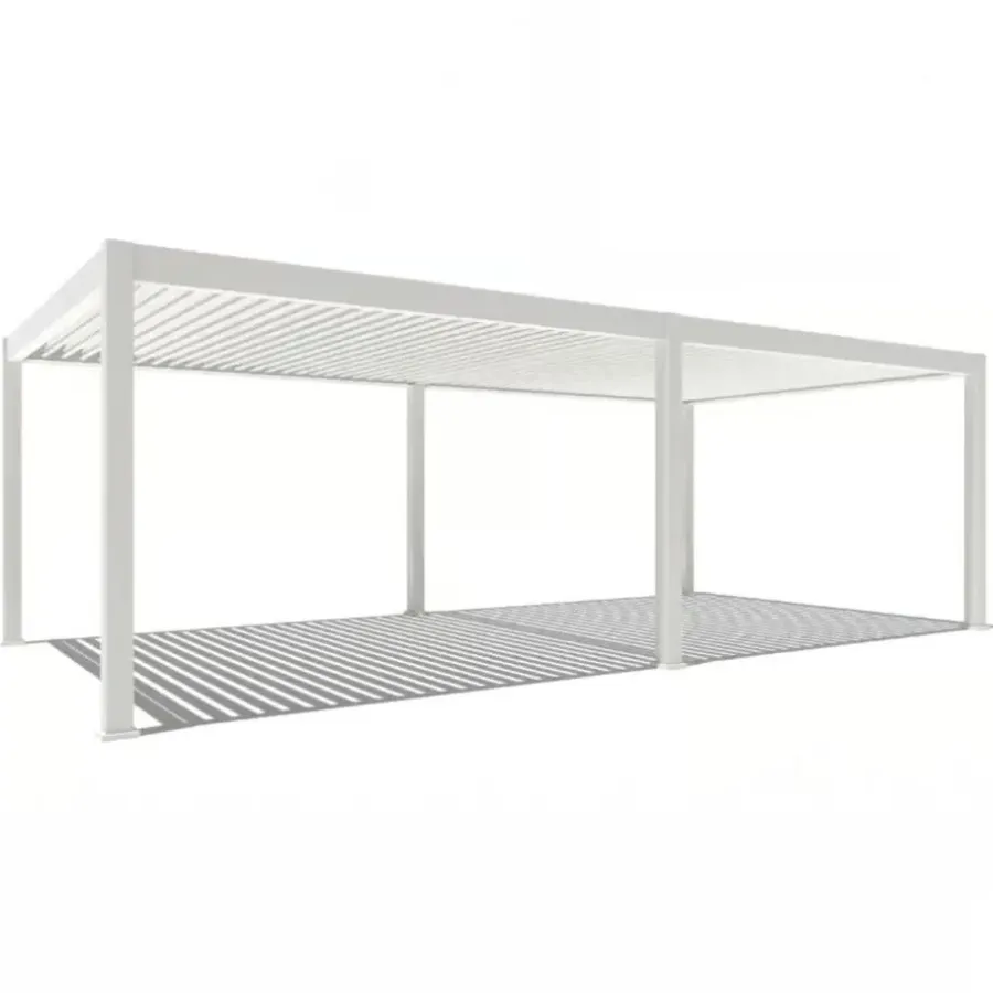 Orion Premium overkapping E-LED - 400 x 800 cm - wit