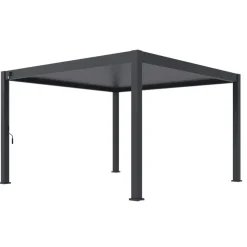 Orion Premium overkapping - 400 x 400 cm - Antraciet