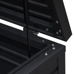 Orion Sit & Store aluminium opbergbox 280L antraciet