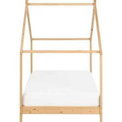 Kinderbedden-Beliani ORLU - Kinderbed - Lichthout - 90 x 200 cm - Dennenhout