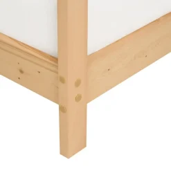 Kinderbedden-Beliani ORLU - Kinderbed - Lichthout - 90 x 200 cm - Dennenhout
