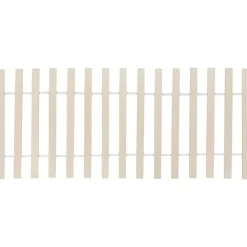 Kinderbedden-Beliani ORLU - Kinderbed - Wit - 90 x 200 cm - Dennenhout