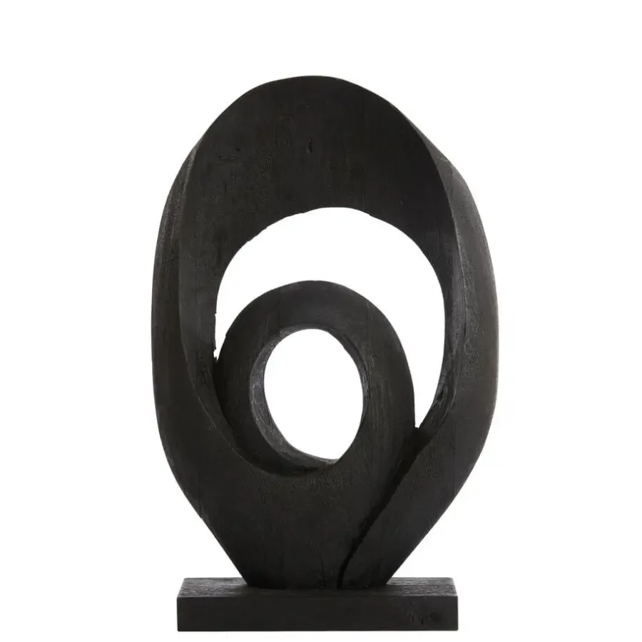 Light & Living Ornament Randa - Zwart - 40x14x60cm