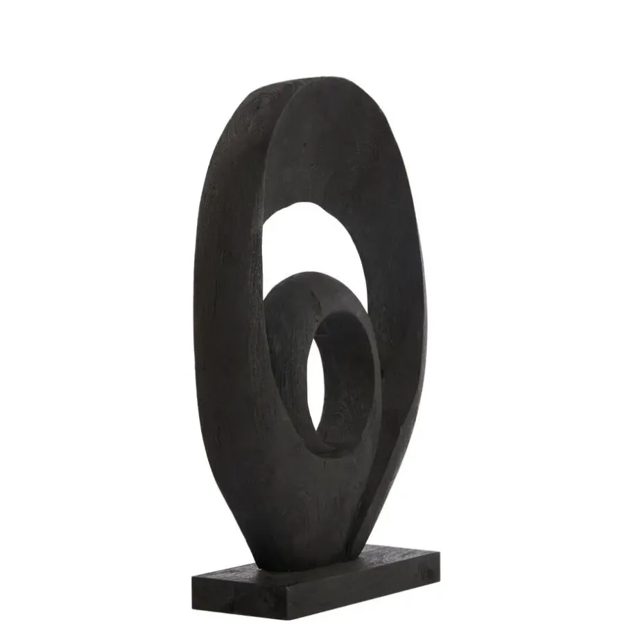 Light & Living Ornament Randa - Zwart - 40x14x60cm