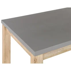 Beliani OSTUNI - Tuintafel - Grijs - 90 x 180 cm - Vezelcement