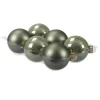 Kerstballen-Othmar Decorations Kerstballen - 6 stuks - groen - glas - 8 cm