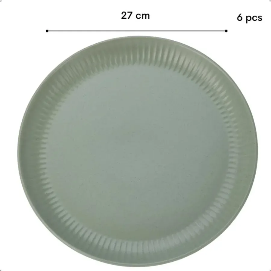 OTIX Dinerborden 6 Stuks Aurora - Multikleur