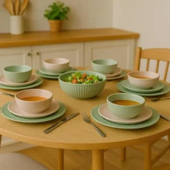 Dinerborden|Borden-OTIX Dinerborden 12 Stuks Aurora - Multikleur