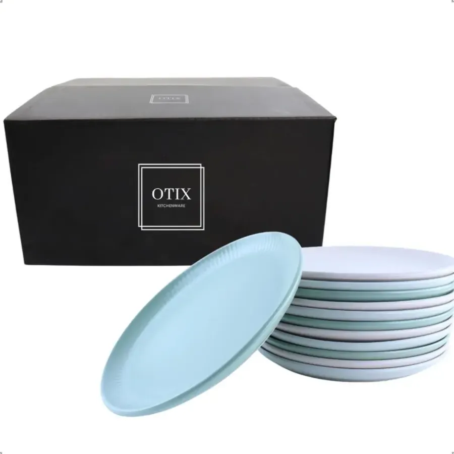 Dinerborden|Borden-OTIX Dinerborden 12 Stuks Aurora - Multikleur