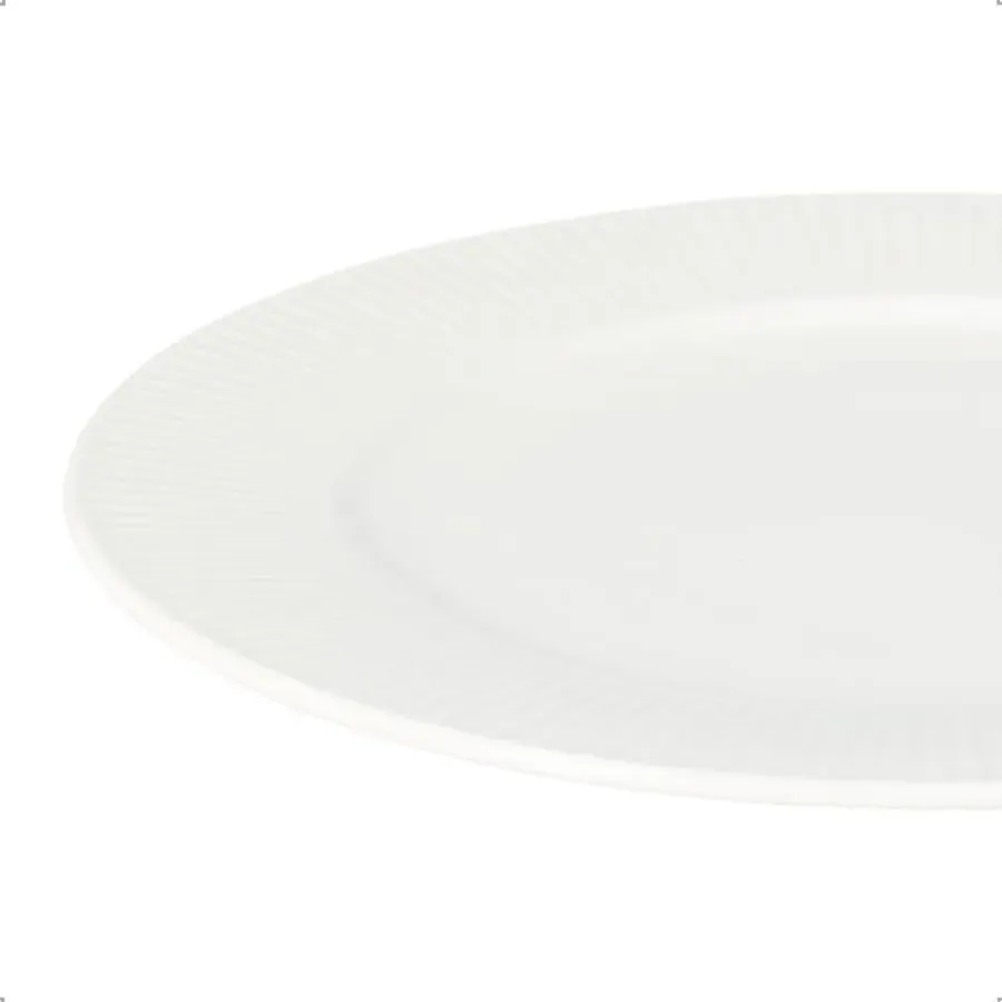 OTIX Dinerborden Bordenset 12 Persoons 27cm Wit Porselein LUNA