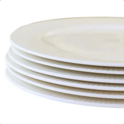 OTIX Dinerborden Bordenset 12 Persoons 27cm Wit Porselein LUNA