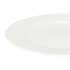 Dinerborden|Borden-OTIX Dinerborden Bordenset 6 Persoons 27cm Wit Porselein LUNA