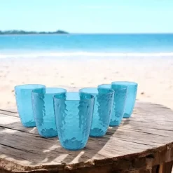 Waterglazen-OTIX Drinkglazen Wijnglazen Kan Harbor - Blauw