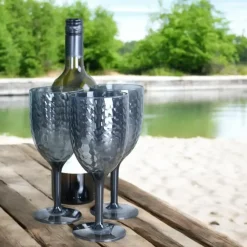 Waterglazen-OTIX Drinkglazen Wijnglazen Kan Zephyr - Grijs