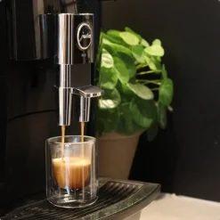 Kopjes, Mokken En Bekers-OTIX Dubbelwandige Glazen Koffietassen Koffie en Espresso 12 stuks