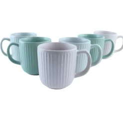 OTIX Koffiekopjes 6 stuks Aurora - Multikleur