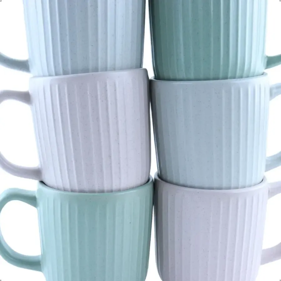 OTIX Koffiekopjes 6 stuks Aurora - Multikleur