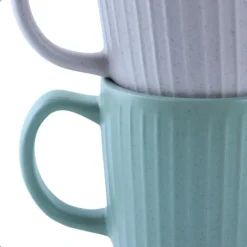 Kopjes, Mokken En Bekers-OTIX Koffiekopjes 12 stuks Aurora - Multikleur