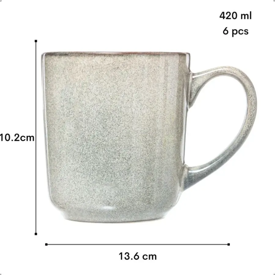Koffieglazen-OTIX Koffiekopjes Set van 12 Espresso Kopjes 80ml 420ml Koffietassen