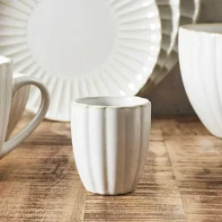 Koffieglazen-OTIX Koffiekopjes Zonder Oor Set van 6 Koffietas Theemok 120ml SOLIS