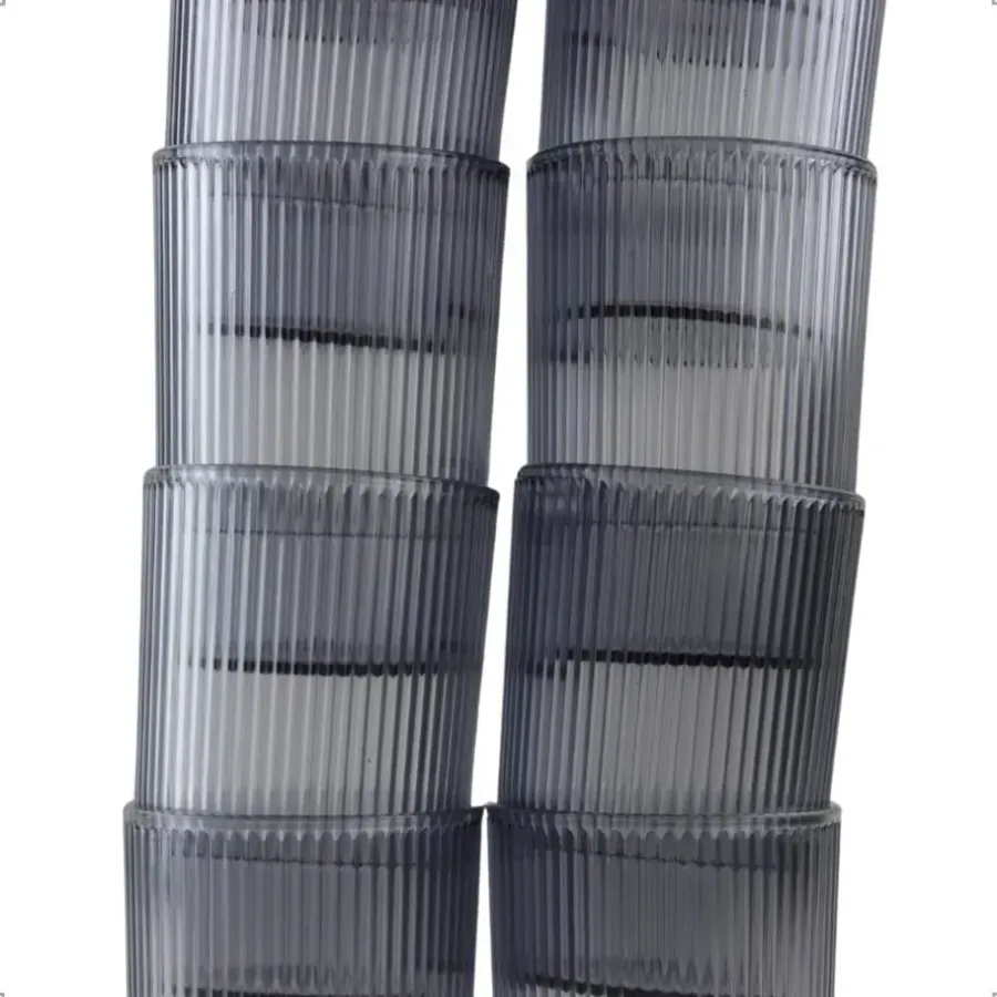 OTIX Kunststof Drinkglazen Herbruikbaar Set van 12 Waterglas Klein 350ml Tran...