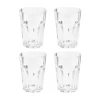 OTIX Limonadeglazen Waterglazen 4 Stuks 36 cl Transparant Glaswerk Stapelbaar