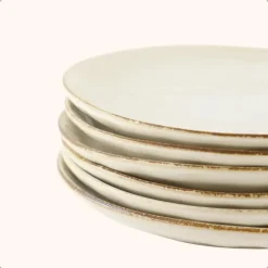 OTIX Ontbijtborden Bordenset 6 Persoons Beige 21cm Keramiek