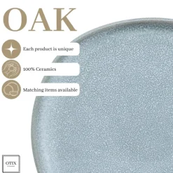 OTIX Ontbijtborden Bordenset 12 Persoons Dessertbord 21cm Aardewerk