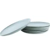 Borden-OTIX Ontbijtborden Bordenset 6 Persoons Dessertbord 21cm Aardewerk OAK