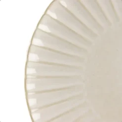 OTIX Ontbijtbordenset 6 Persoons Desertbord 21cm Wit Keramiek SOLIS