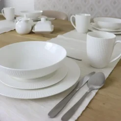 Serviessets-OTIX Serviesset 18-delig Bordenset 6-persoons Ontbijtborden Dinerbo...