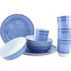 OTIX Serviessets 12 Delig Navara - Blauw
