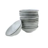 OTIX Soepkommen 12 stuks Blauw Soeptassen 15cm Keramiek BLUEBELL