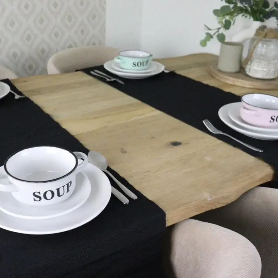 Kommen-OTIX Soepkommen met Oor Set van 4 Schaaltjes 500ml Diverse Kleuren