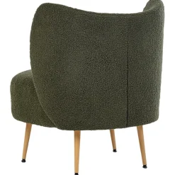 Fauteuils-Beliani OTSBY II - Fauteuil - Donkergroen - Bouclé