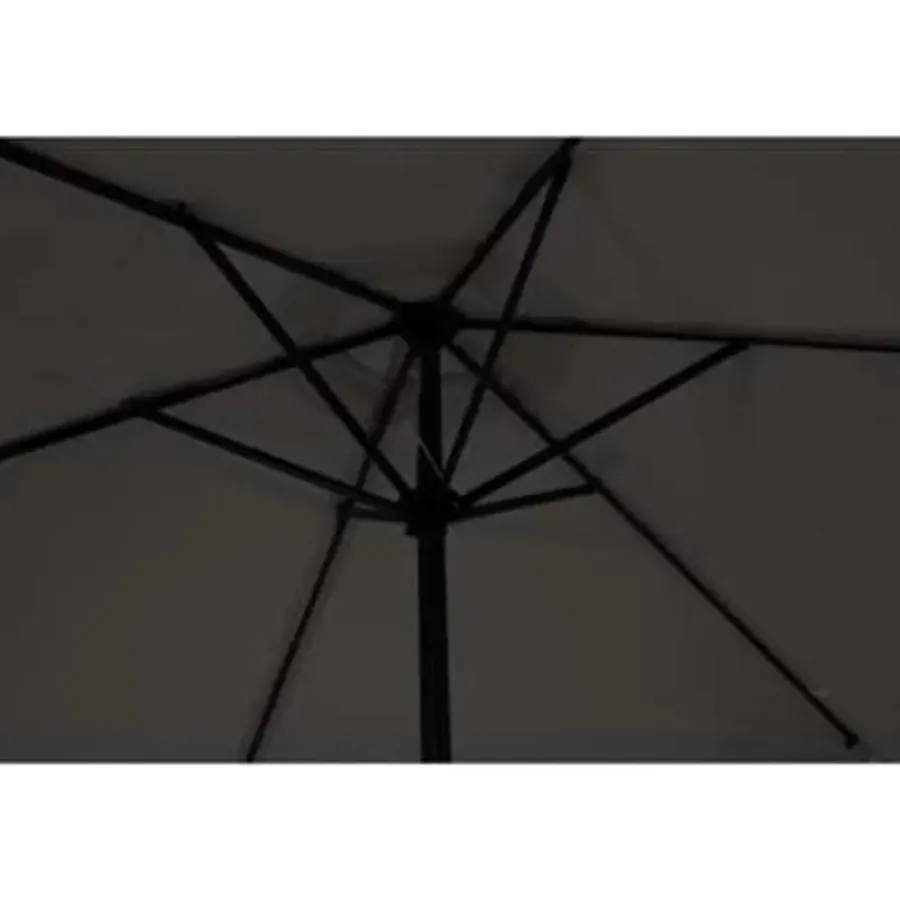Parasols-Outdoor Living - Parasol Gemini - Grijs - Diameter Ø3m