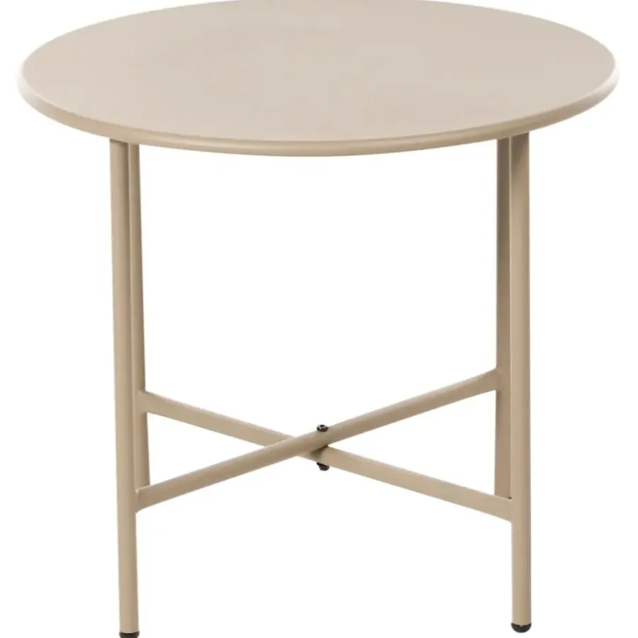 Leen Bakker OVARO - Bistroset - Beige - PE rotan