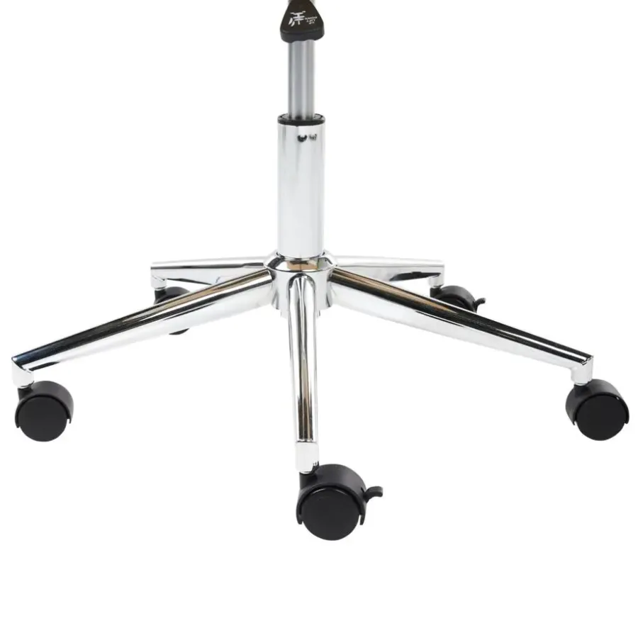 Bureaustoelen|Bureaustoelen-Leen Bakker PALATKA - Bureaustoel - Lichthout/Zwart - Kunstleer