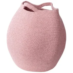 Opbergmanden-Beliani PANJGUR - Mand - Roze - Katoen