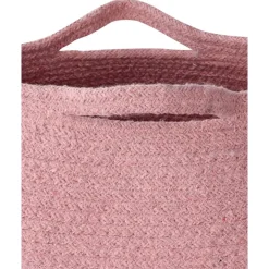 Opbergmanden-Beliani PANJGUR - Mand - Roze - Katoen