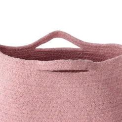 Opbergmanden-Beliani PANJGUR - Mand - Roze - Katoen