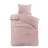 Papillon dekbedovertrek Brienz flanel - 140x200/220cm - Roze