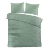 2-Persoons Dekbedovertrekken-Papillon dekbedovertrek Cadiz - 200x200/220 cm - Groen
