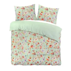 Papillon dekbedovertrek Nora- 200x200/220- groen